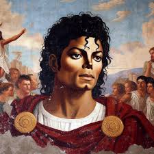 Michael Jackson as a Roman emperor in newly uncovered Pompeii frescoes (AI)  : r/MichaelJackson