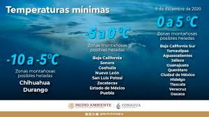 La Jornada Pronostico Del Tiempo Para El 9 De Diciembre De 2020