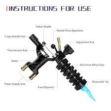 Accessories for coil tattoo machines Amazon Com Tattoo Kit Phoenixy Tattoo Machine Kit 2 Dragonfly Rotary Complete Shader Liner Tattoo Motor Gun Kits 20 1 Tattoo Inks Tattoo Supply 50 Needles For Artists Beauty