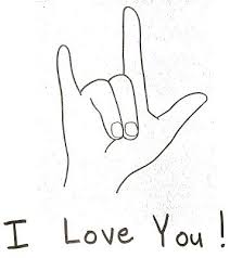 Basic Word I Love You In Sign Language Thumb Out Means I Love You In Sign Language I Love You Signs Sign Language Tattoo Sign Language Art