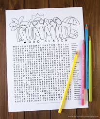 Maybe you would like to learn more about one of these? Free Printable Summer Word Search Coloring Page Artsy Fartsy Mama