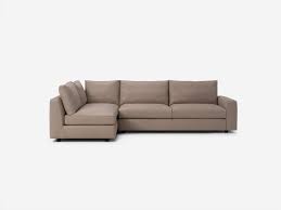 Seger casual contemporary fully reclining sofa with plush, high back cushioning and adjustable chaise pad for maximum comfort. Comfortable Modern Leather Sectional Cello Plush From Eq3