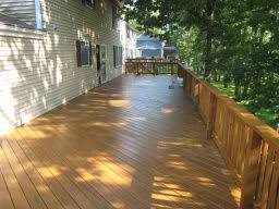 The new 501 formula beads up. Behr Premium Deck Fence Weatherproofing Sealer Review
