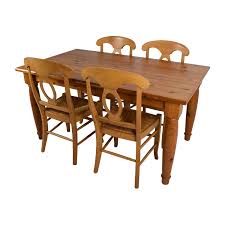 Free shipping on many items | browse your favorite brands | affordable prices. 73 Off Pottery Barn Pottery Barn Dining Room Table With Four Chairs Tables