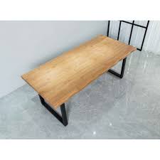 Maybe you would like to learn more about one of these? Solid Wooden Dining Table With Metal Box Frame Industrial Design 1 5m 1 8m 2m Seats