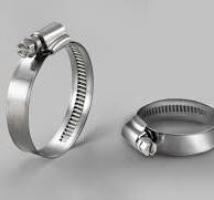 German Type Hose Clamp, Stainless Steel, Clamping Range 5/8 ...