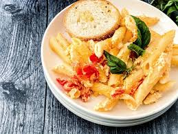 On a lightly floured surface, knead dough for about 3 to 4 minutes. Baked Feta Pasta With Tomatoes Tik Tok Pasta Recipe