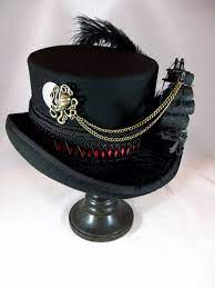 Steampunk Hat Steampunk Top Hat Steampunk Pirate Top Hat Etsy Steampunk Hat Steampunk Top Hat Steampunk Pirate