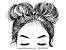 Black Buns Hair