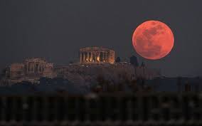The term supermoon refers to the moon's proximity to earth, having first been coined in 1979 by the astrologer richard nolle. A Super Blue Blood Moon Rises The Times Of Israel