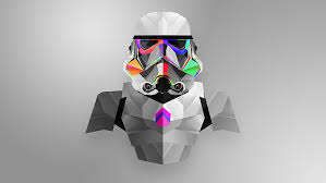 Star wars saga is about to be resurrected in the years to come, to the delight of millions of fans use the force of these star wars wallpapers and decorate your desktop screen with backgrounds worthy. Hd Wallpaper Star Wars Justin Maller Low Poly Digital Art Minimalism Wallpaper Flare