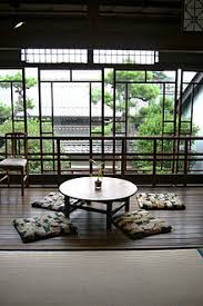 If you'd prefer to eat around a small coffee table instead of a traditional western dining table, floor chair s give you some cushion to sit on. Chabudai Wikipedia