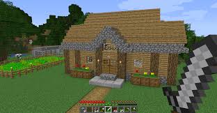 For example, with wood blocks there are many different colors depending on the tree the wood came from. My First Try On Making A Proper Survival House Any Thoughts Minecraft