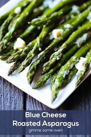 Blue Cheese Roasted Asparagus Gimme Some Oven Recipe Blue Cheese Recipes Roasted Asparagus Asparagus Recipe