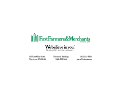 In addition to lending and deposit activities, the bank maintains a trust department, which provides fiduciary, and investment management services for individual and. First Farmers Merchants National Bank Pipestone County Star