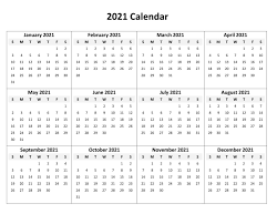 Free Blank 2021 Calendar Printable In 2020 Calendar Printables 2021 Calendar Calendar
