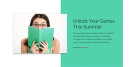 We've all got an inner genius just waiting to be released. Unlock Your Genius Css Template
