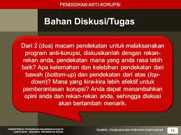 Check spelling or type a new query. Soal Essay Pendidikan Anti Korupsi