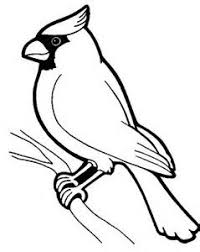Bird Pictures To Color For Free Image Result For Cardinal Bird Template Printable Bird Outline Bird Coloring Pages Black And White Birds