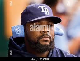 St. Petersburg, FL USA; Miami Marlins second baseman Garrett Hampson (1)  slides safely into third after tripling in the top of the sixth inning  during Stock Photo