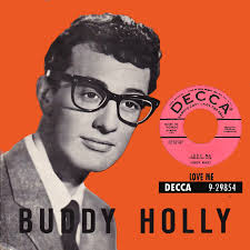 ON THIS DATE (69 YEARS AGO) April 16, 1956 - Buddy Holly: “Love Me” b/w  "Blue Days, Black Nights" (Decca 9-29854) 45 single is released in the US.  Love Me is the