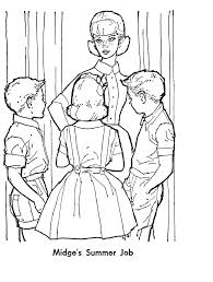Barbie Coloring Page 6 Barbie Coloring Pages Vintage Coloring Books Barbie Coloring