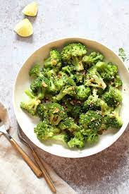 Sesame Garlic Broccoli Recipe Vegan Richa Recipe Broccoli Recipes Garlic Broccoli Vegan Side Dishes