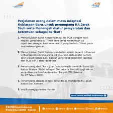 Kereta Api Indonesia On Twitter Surat Keterangan Bebas Gejala Seperti Influenza Influenza Like Illness Yang Dikeluarkan Oleh Dokter Rumah Sakit Puskesmas Hanya Berlaku Bagi Daerah Yang Tidak Memiliki Fasilitas Test Pcr Dan Atau Rapid Test Https