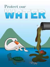 Some people perceive that the harmful substances or pollutants normally disappear once discharged into water. Water Pollution Poster Water Poster Water Pollution Poster Water Conservation Poster