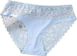 Zhiyao Damen Baumwolle Spitze Slip Mittlere Taille Unterwäsche Stretch  Atmungsaktive Unterhose Slips : Amazon.de: Fashion