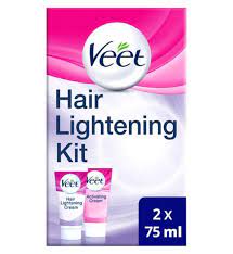 Veet hair removal cream for men, sensitive skin, 50g each (pack of 3). Veet Hair Lightening Cream For Face And Body 2 X 75 Ml Boots