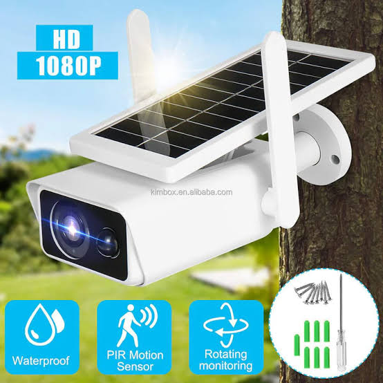 Cámara Wifi Exterior Panel Solar Recargable XM-5 + Micro SD 32GB – Playsts