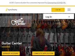 Guitar center credit card phone number. Guitar Center Synchrony Login Official Login Page