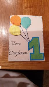 Biglietto Compleanno Primo Compleanno Compleanno Biglietto Di Auguri