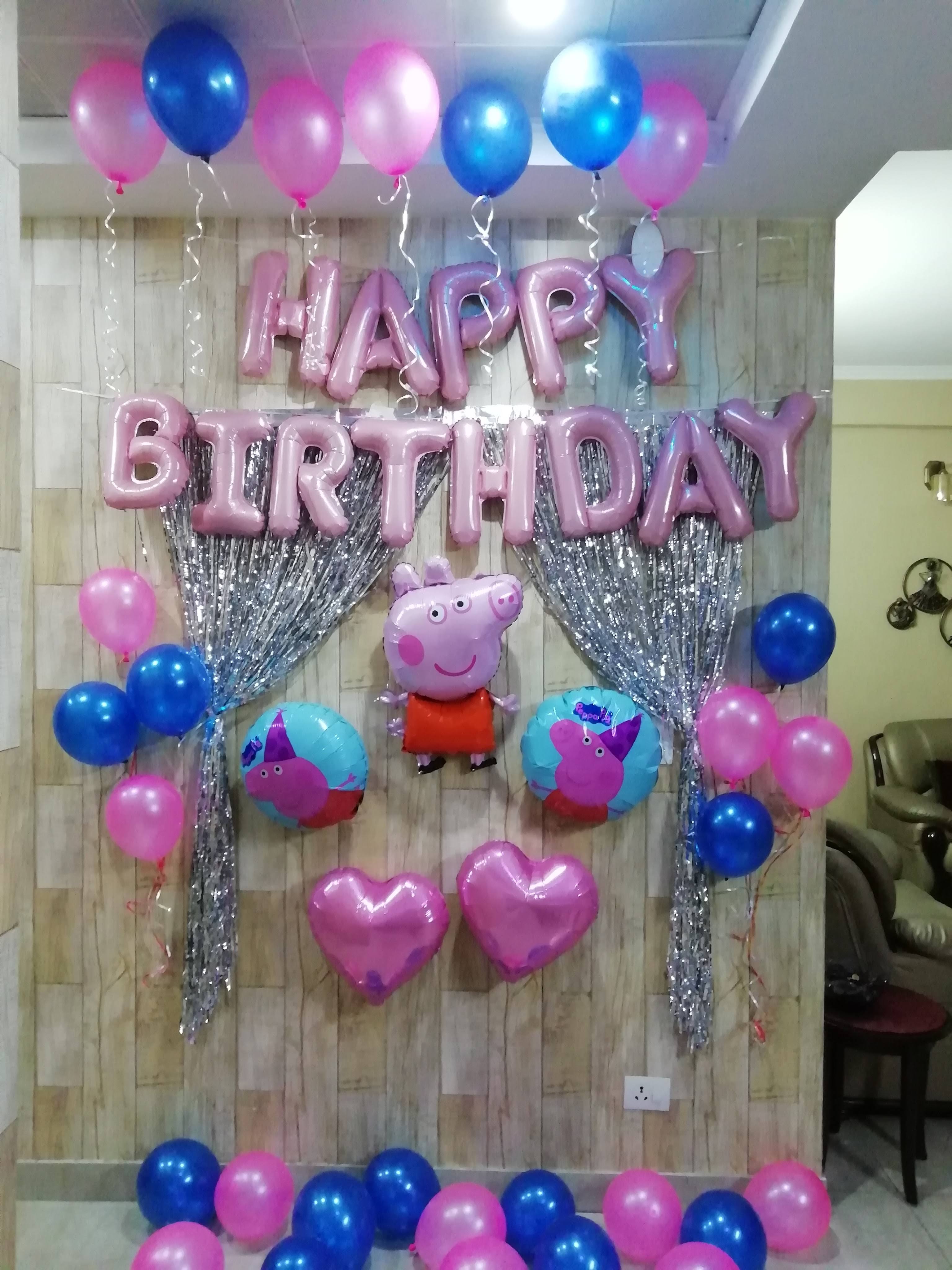Birthday Decoration | Peppa Pig Foil Balloons | Chrome product image