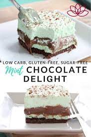 Best 25 diabetic desserts without artificial sweeteners. Low Carb Mint Chocolate Delight With Layers Like Dessert Lasagna This Rich And Creamy Decadent Des Mint Chocolate Desserts Diabetic Friendly Desserts Desserts
