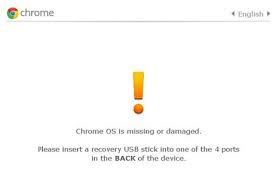 Fixing Chrome Os Is Missing Or Damaged Error Chromebook Review