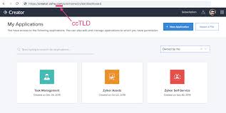 Know Your Account S Base Url Help Zoho Creator