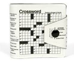 Crossword Wallet Fun Wallets Crossword Book Accessories
