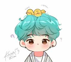 Pin By Haneul Arana On Bts In 2020 Bts Chibi Chibi Taehyung Fanart