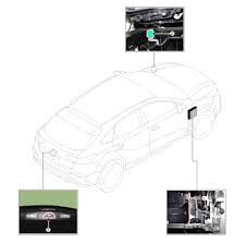 You can set the remote start's engine running time, and even set the cabin temperature before you get in your kia. Kia Forte Smart Key Unit Smart Key System