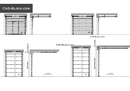 Available as optional accessories on our door collections. Overhead Door Cad Block Section Details Free 2d Dwg Models