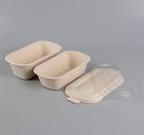China ﻿750ml Bagasse Tray | Sugarcane Rectangle Food ...