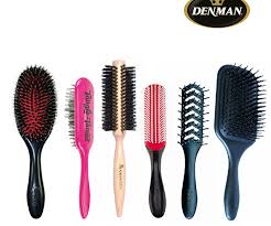Turn the brush so the pins face up, then working in sections (if you have thicker hair, smaller sections will add definition and volume, says jackson. Six Styles Of Denman Salons Direct