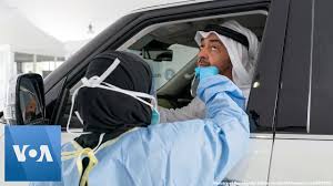 Abu Dhabi Crown Prince Gets Coronavirus Test At Drive Thru Youtube