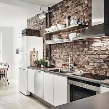 Quel Interieur Pour Ma Cuisine Industrielle Interieur De Cuisine Maison Confortable Cuisine Brique