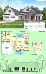 40 Ideas For House Plans With Bonus Room Above Garage Craftsman Ranch Architectural Design House Plans Craftsman House House Exterior