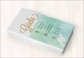 Get watercolor personalized business cards or make your own from scratch! Watercolor Business Card Templates In Psd Format
