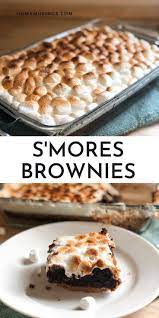 S Mores Brownies Recipe Desserts Dessert Recipes Easy Fun Desserts