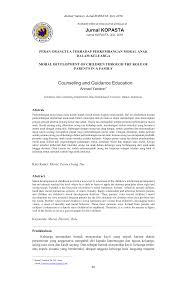 Contoh teks dakwah tentang pentingnya pendidikan moral. Jurnal Kopasta Journal Unrika